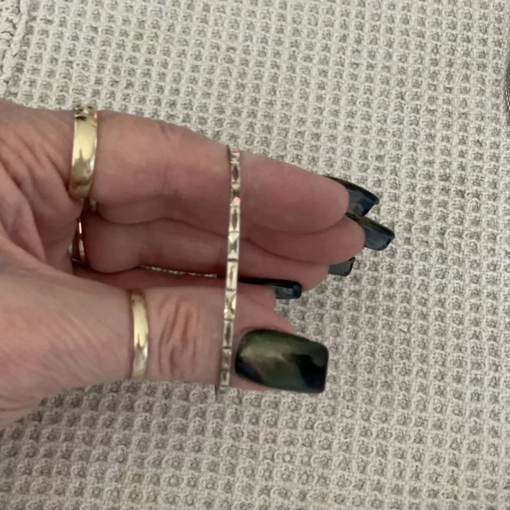 Vintage Sterling Silver Bangle Bracelet